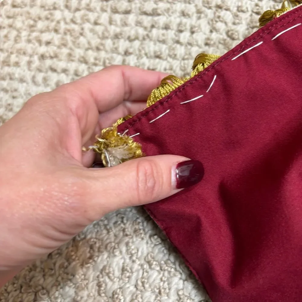 Pier 1 Imports‎ Beaded Tapestry Style Table Runner